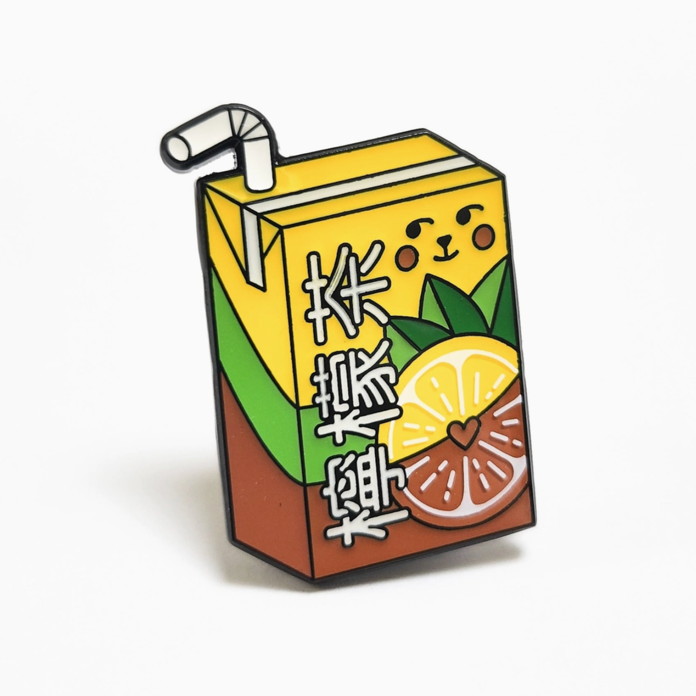 Lemon tea pin
