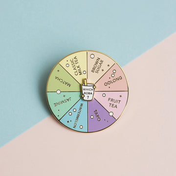 Which Boba Spinning Enamel Pin