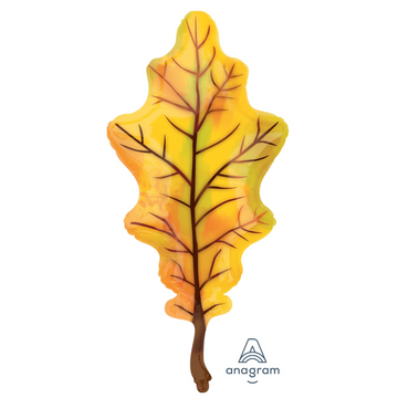 Yellow Fall Leaf Balloon