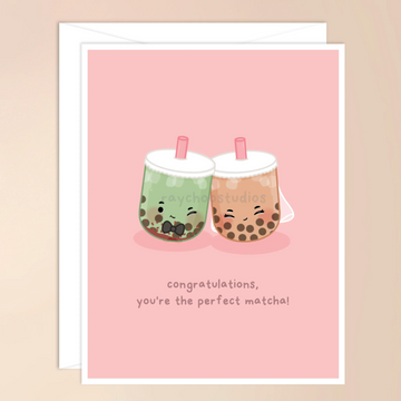You're The Perfect Matcha Card
