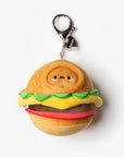 Hamburger Tayto Potato Plush Keychain