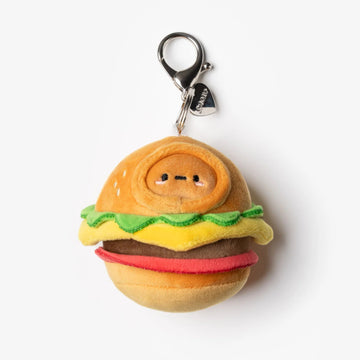 Hamburger Tayto Potato Plush Keychain