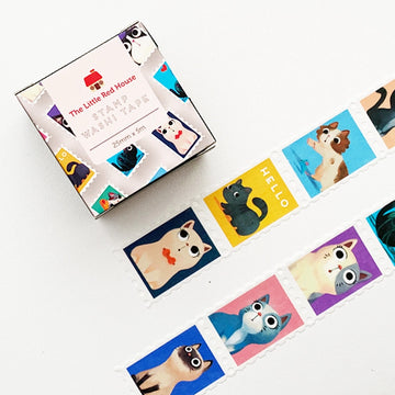 Cat Stamp Washi Tape