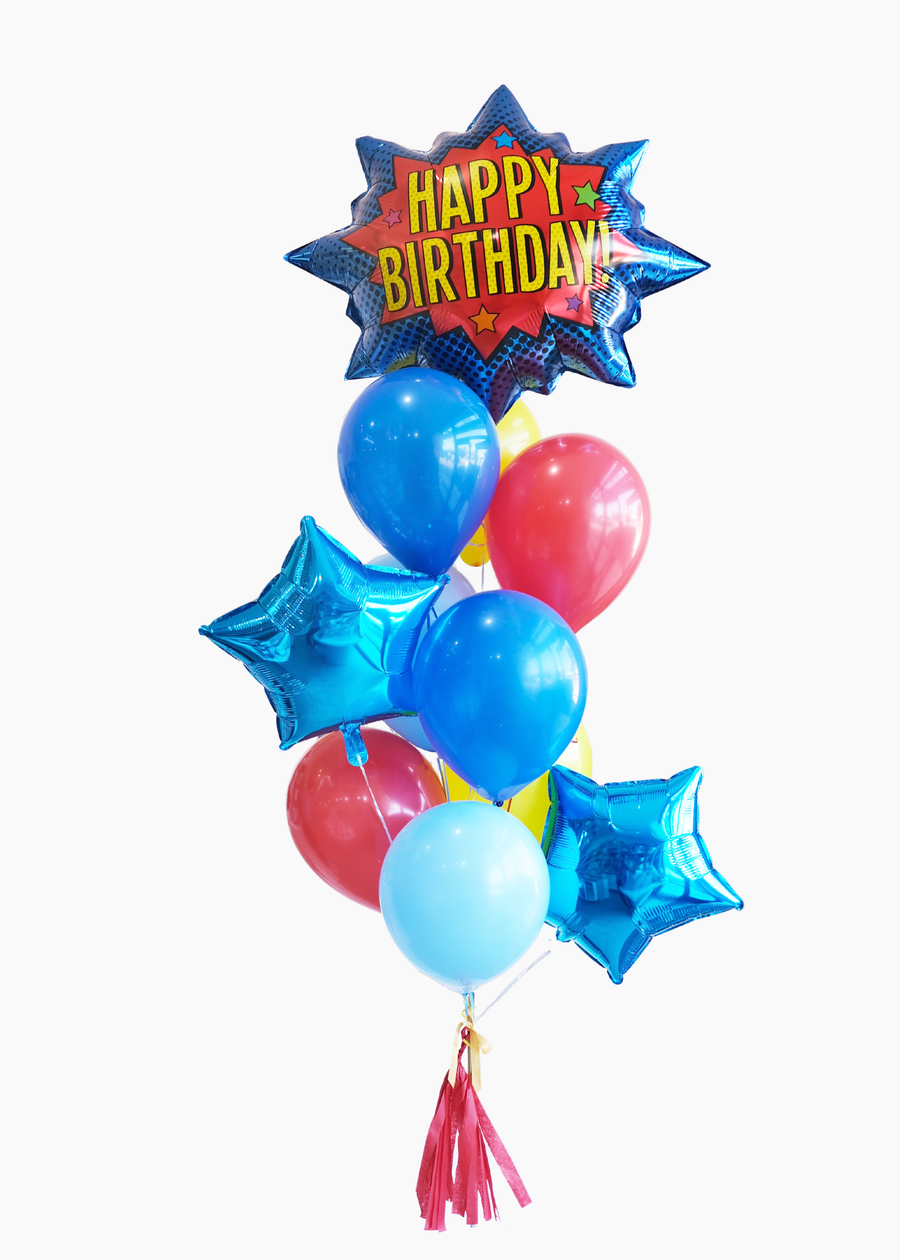Birthday Comics Balloongram
