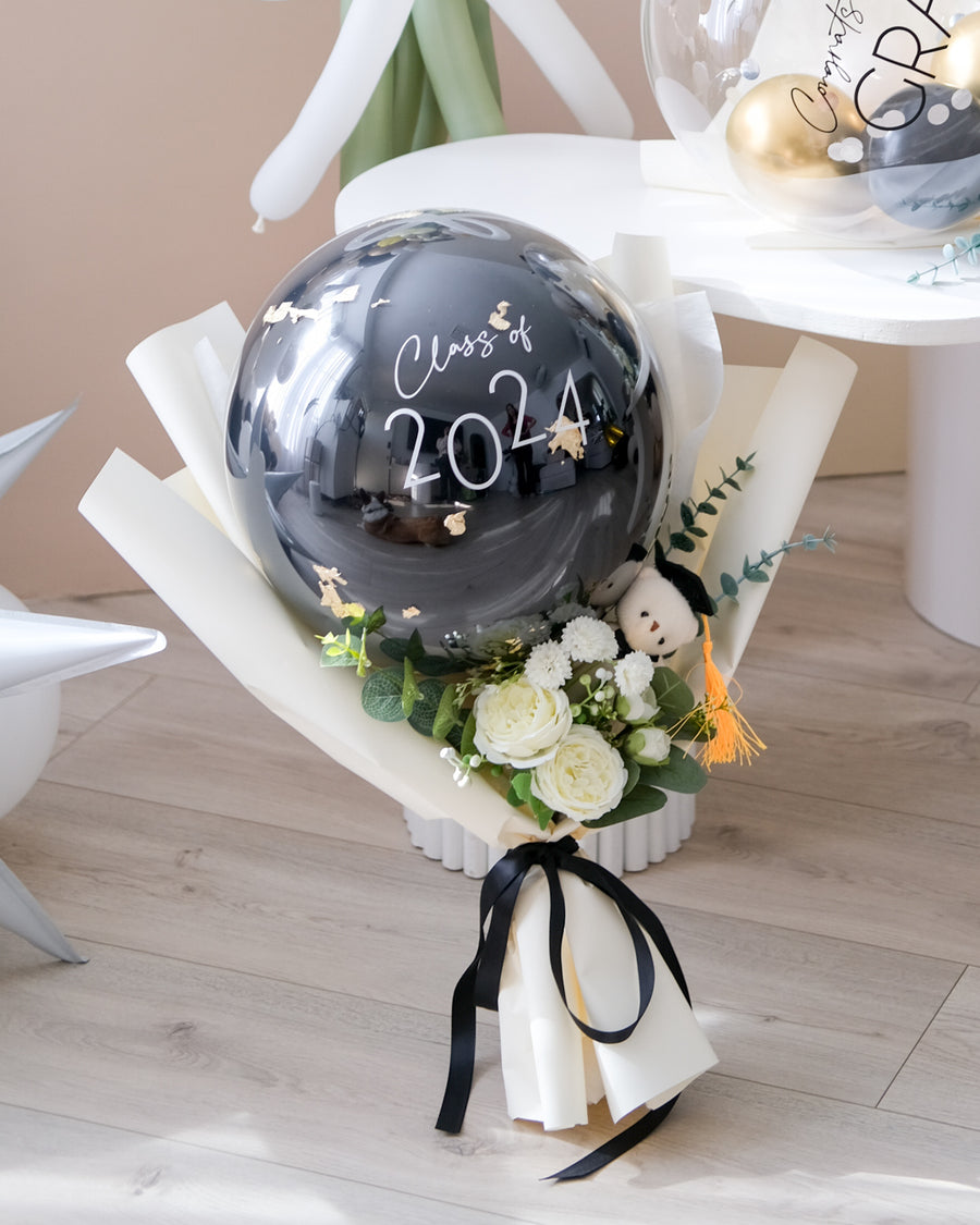 Mini Grad Bouquet: Classic Balloon – Oh Shiny!