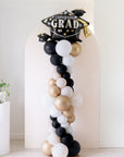Grad Swirl Balloon Column