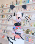 Halloween Balloon Basket: Black Cat
