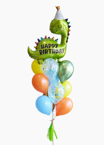 Happy Birthday Dinosaur Balloongram