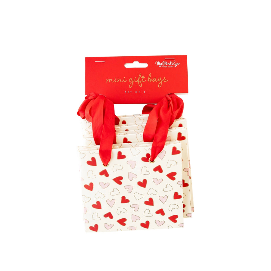 Heart Scatter Mini Gift Bags
