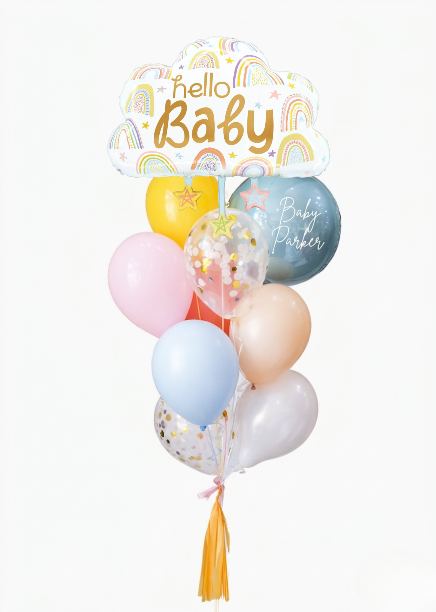Hello Baby Cloud Balloongram