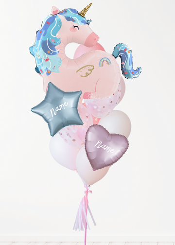 unicorn balloon bouquet