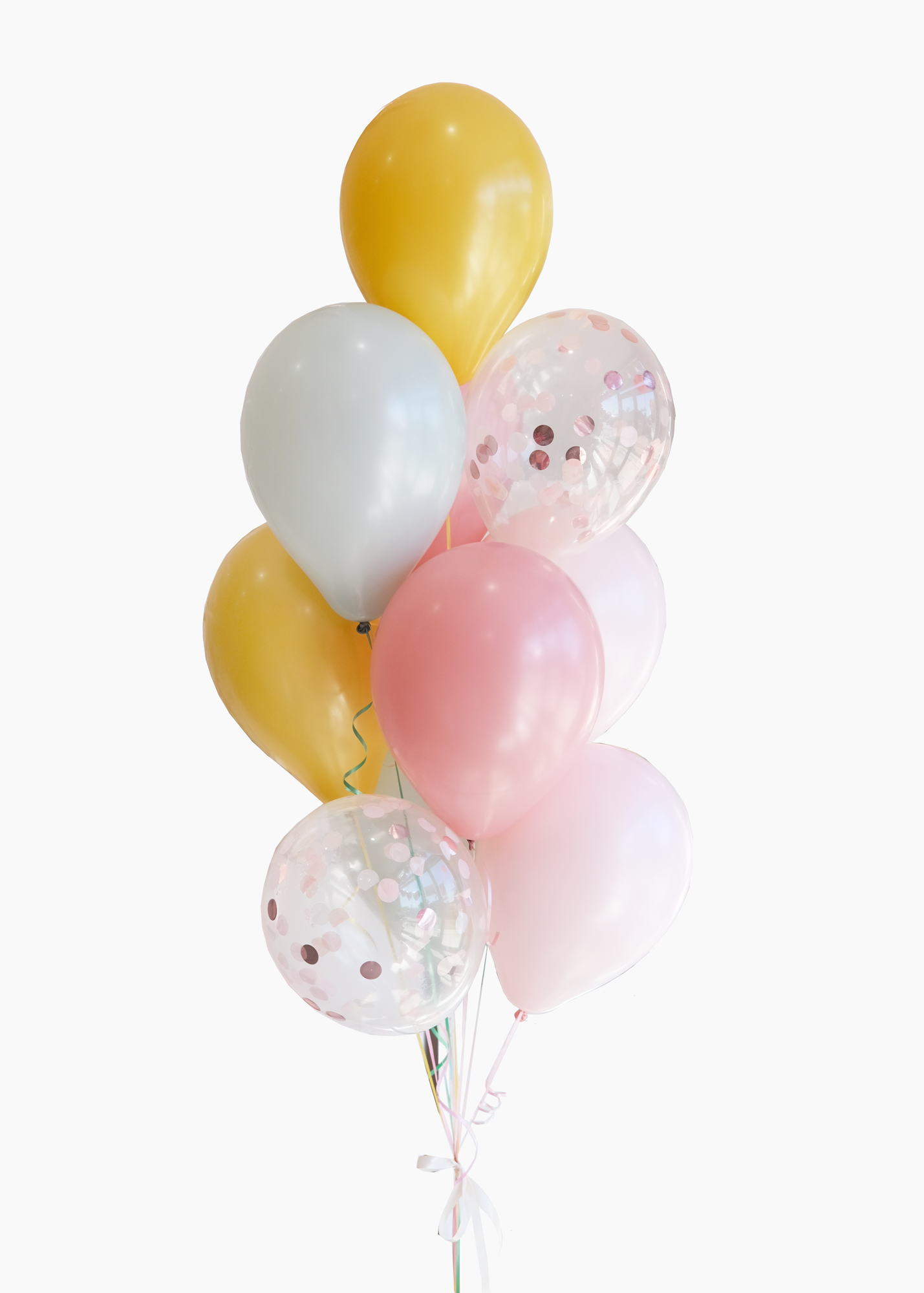 retro daisy color balloons