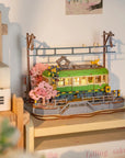 DIY Wooden Puzzle : Sakura Journey