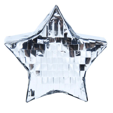 Silver Mini Star Filled Piñata