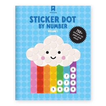 Sticker Dot By Number Activity Book Vol. 1