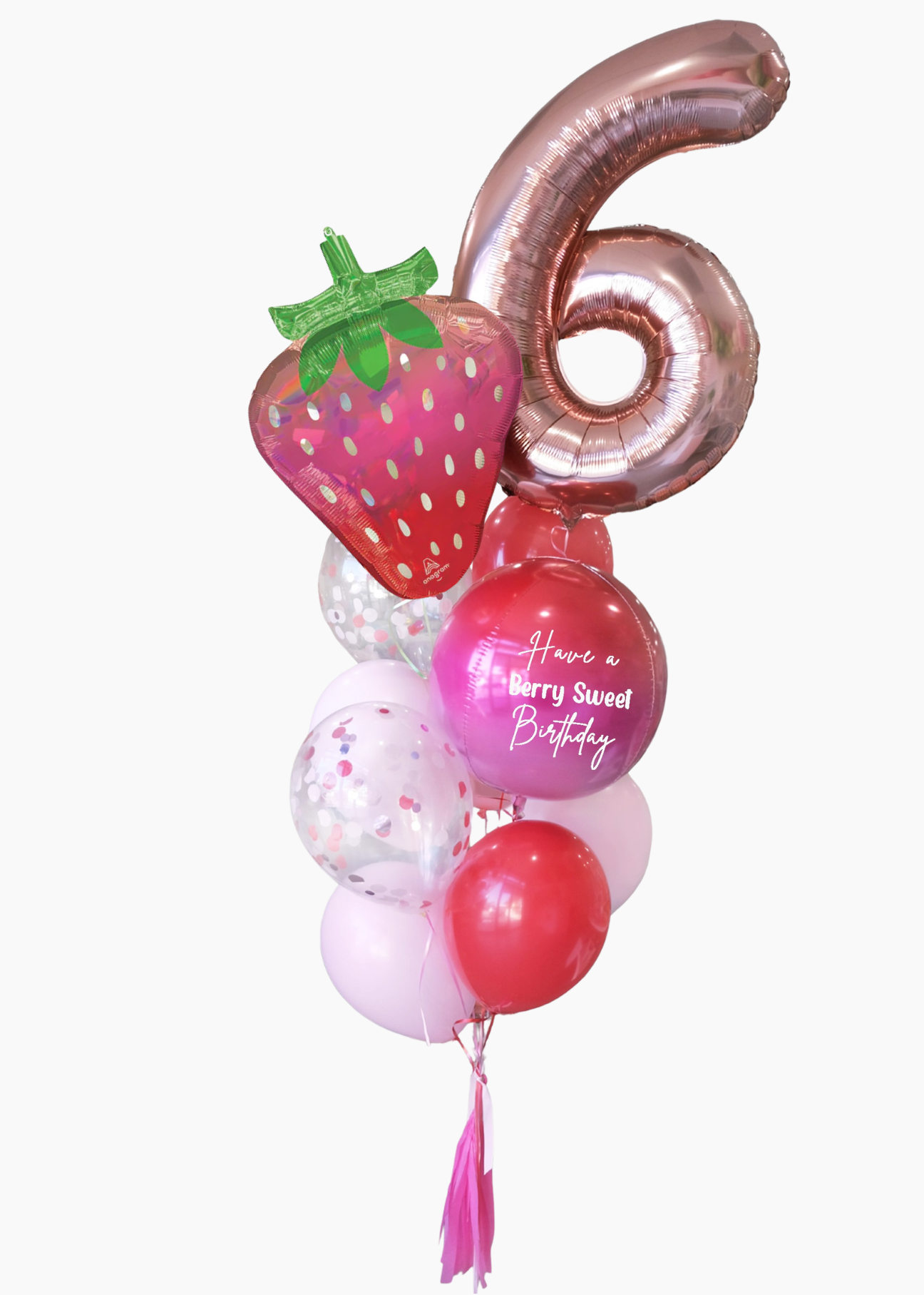 Sweet Strawberry Balloongram