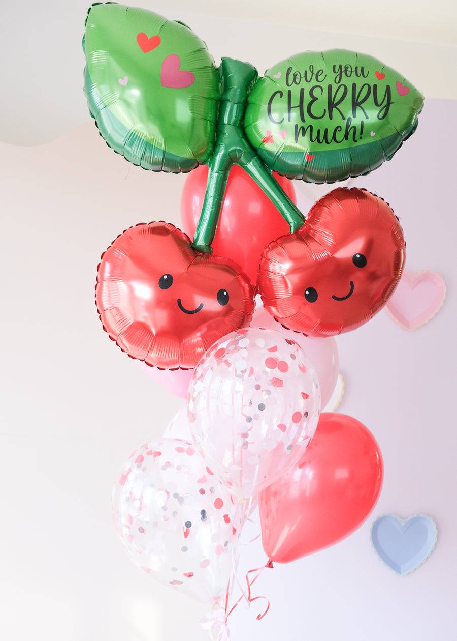 Love You Cherry Balloongram | Valentine's Day