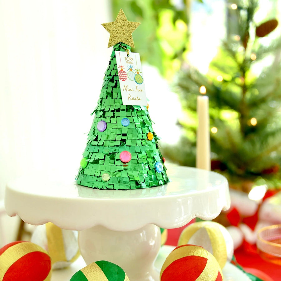 Tabletop Christmas Tree Piñata