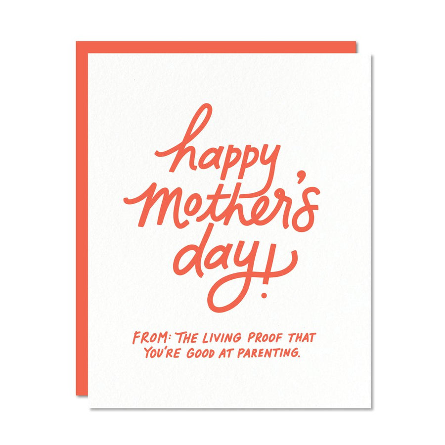 Living Proof Mother's Day Card