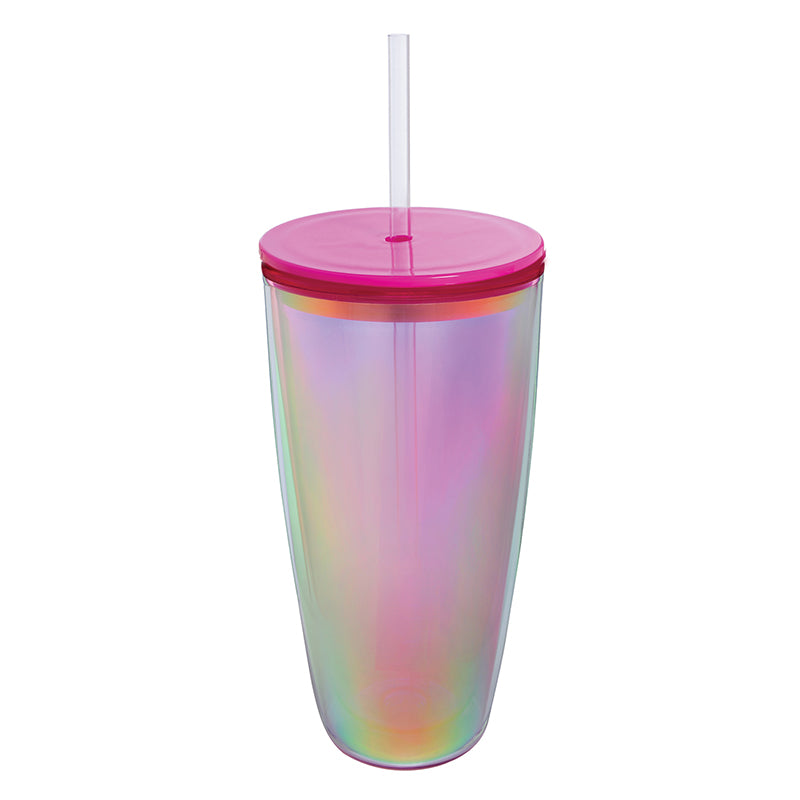 iridescent tumbler cup