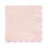 pale pink napkin