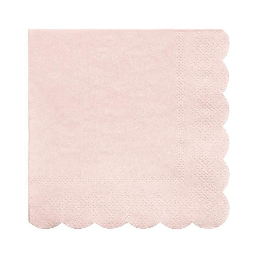 pale pink napkin