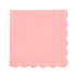 coral pink napkins