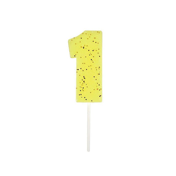 Number Candle 1 (Yellow)