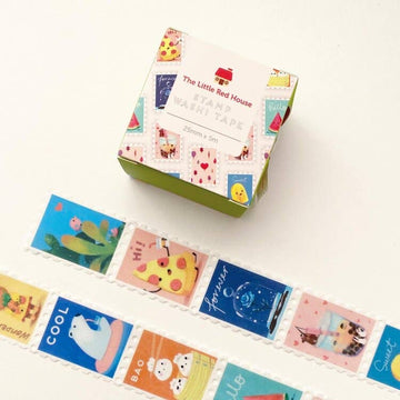 Animal with Food Stamp Washi Tape