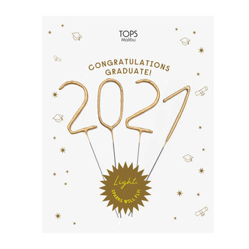 2021 Graduation Sparkler Card
