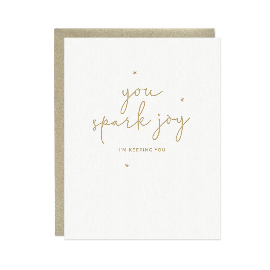 You Spark Joy Card