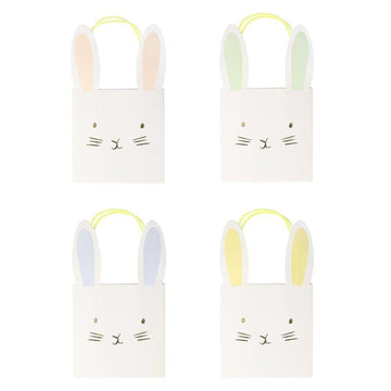 pastel bunny gift bags