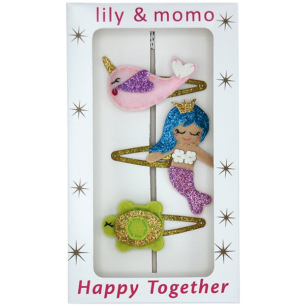 Mermaid Tale Trio Hair Clips