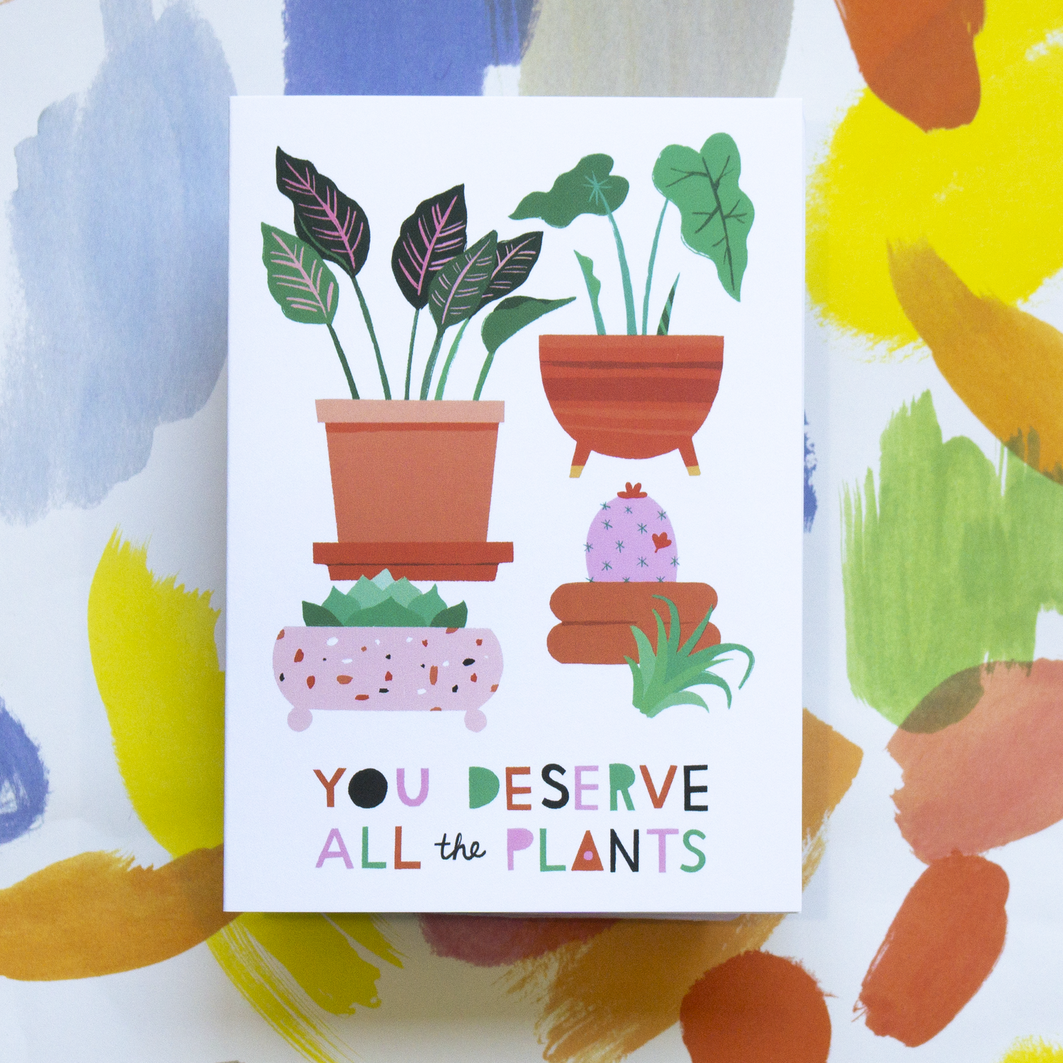 All the Plants Greeting Card