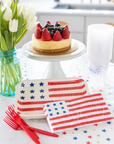 American Flag Guest Towel Napkins