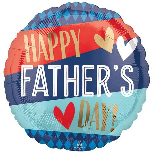 Argyle Happy Father's Day Small Balloon