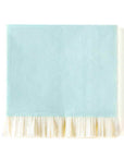 Baby Blue Fringed Cocktail Napkins
