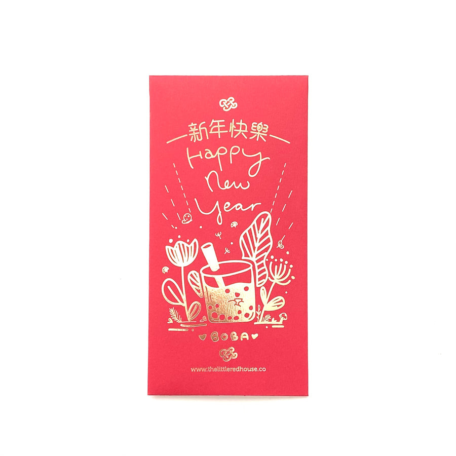 BOBA Lunar New Year Red Pocket Envelope