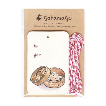Baby Bao Gift Tags