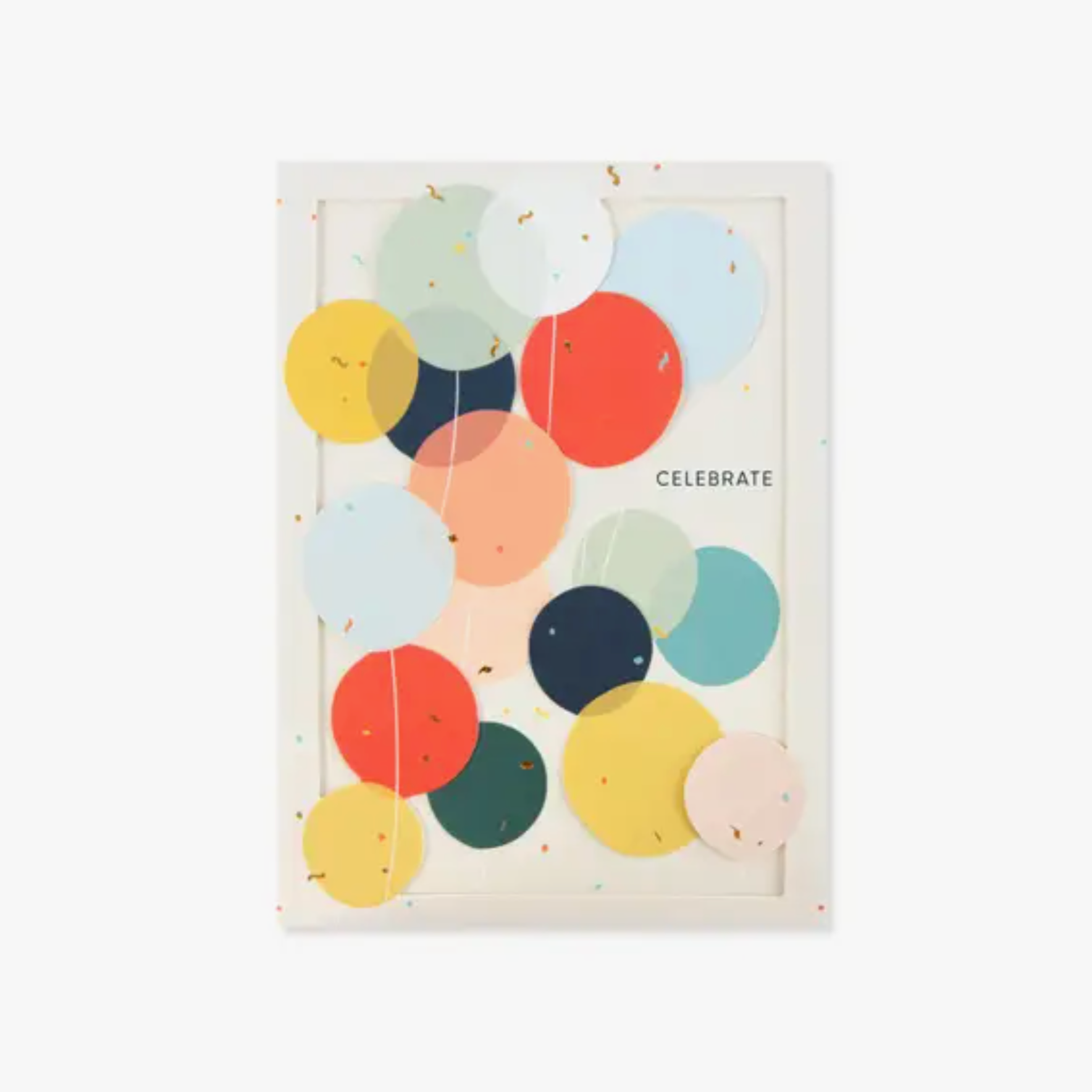 Balloons Celebrate Card