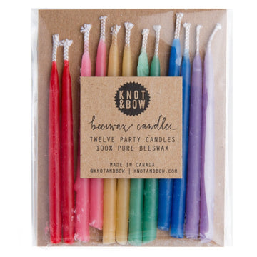 Beeswax Party Candles
