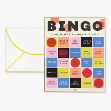 Bingo Greeting Card