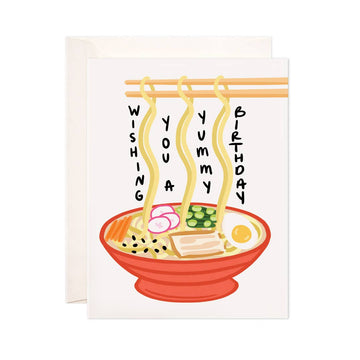 Birthday Ramen Noodles Card