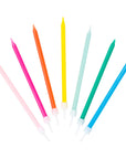 Bright Rainbow Candles