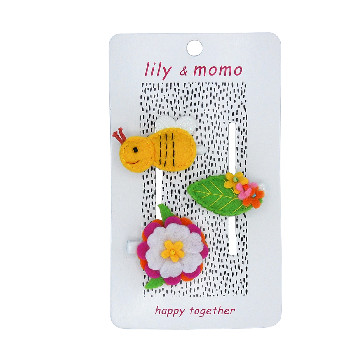 Buzzing Bee Hair Clips