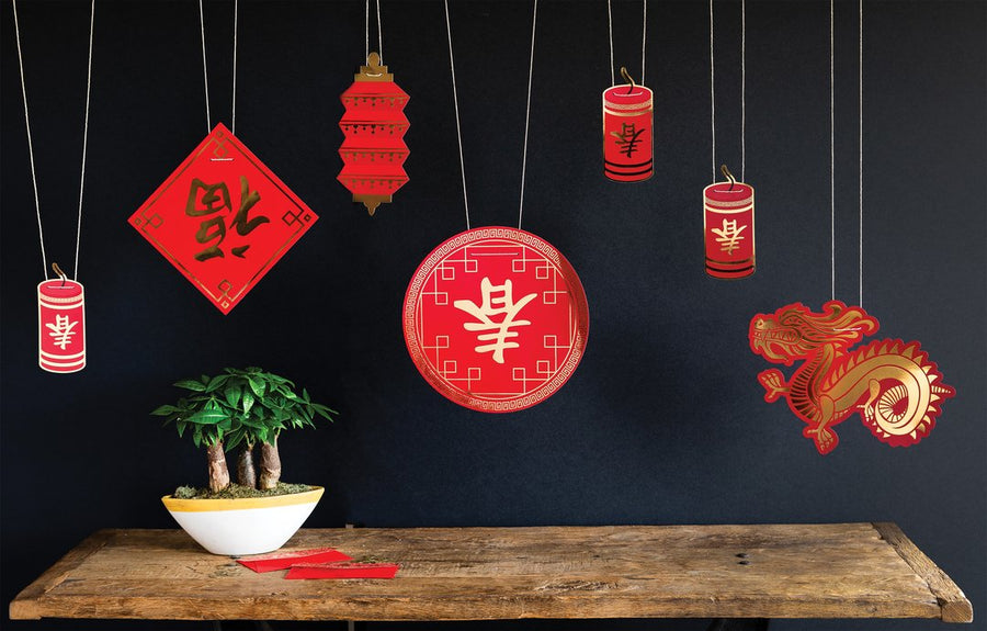 Lunar / Chinese New Year Decor Set