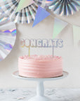Congrats Cake Topper
