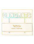 Congrats Cake Topper