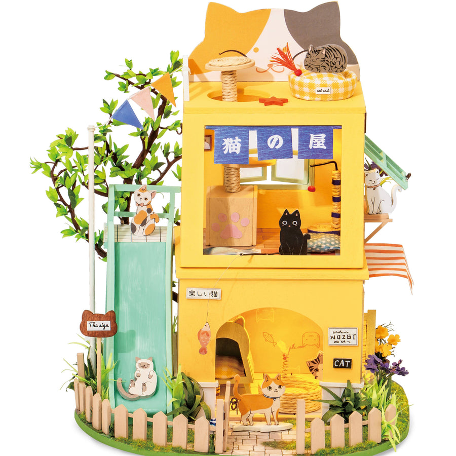 Cat House DIY Miniature Kit