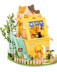 Cat House DIY Miniature Kit